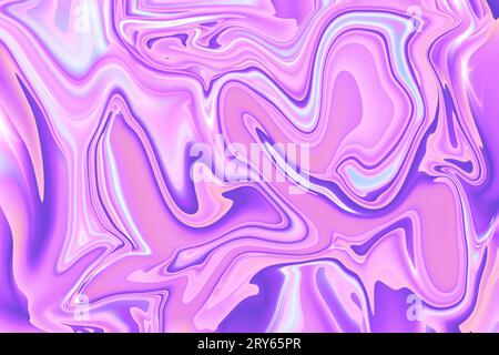 une exploration sereine de motifs vibrants dans des tons sombres multicolores fond abstrait émail, concept de maquillage et belles taches de vernis à ongles Banque D'Images