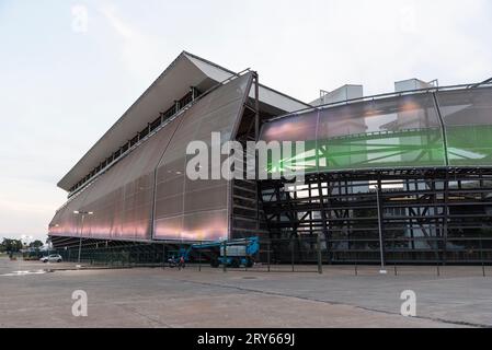 Stade de football Arena Pantanal à Cuiabá Banque D'Images