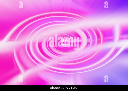 capturant l'énergie du cosmos, cet art d'arrière-plan spatial abstrait met en valeur la fluidité du mouvement violet galactique Banque D'Images