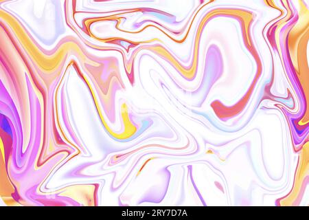 merveille artistique design captivant mettant en vedette des motifs de marbre abstraits dans un fond de peinture abstrait multicolore Banque D'Images