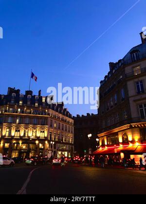 Paris de nuit Banque D'Images