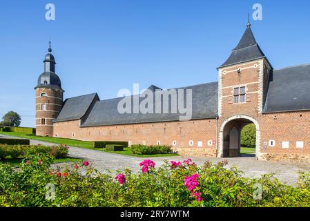 Abbaye de la Ramee / abbaye de la Ramée, ancien cloître cistercien à Jauchelette, Jodoigne dans la province du Brabant Wallon, Wallonie, Belgique Banque D'Images