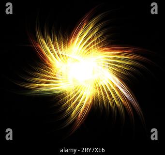 Étoile d’or Banque D'Images