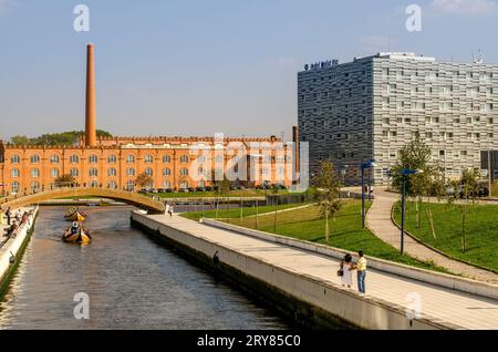 Centro Cultural e de Congressos de Aveiro Banque D'Images