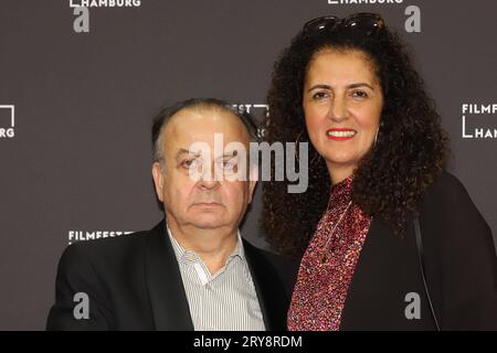 Filmfest Hambourg Albert Wiederspiel und Malika Rabahallah, Filmfest Hambourg, Eröffnung, CinemaxX Dammtor, Hambourg 28.09.2023 *** Filmfest Hambourg Albert Wiederspiel et Malika Rabahallah, Filmfest Hambourg, ouverture, CinemaxX Dammtor, Hambourg 28 09 2023 Copyright : xEventpressxBecherx crédit : Imago/Alamy Live News Banque D'Images