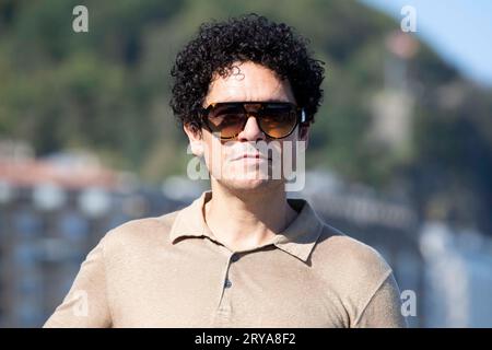 Donostia San Sebastian, Espagne. 28 septembre 2023. Pablo Molinero assiste à Chinas Photocall lors du 71e Festival International du film de San Sebastian au Kursaal Palace à Donostia- San Sebastian. Crédit : SOPA Images Limited/Alamy Live News Banque D'Images