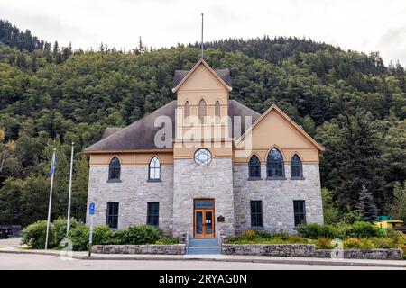 Musée et Archives de Skagway - Skagway, Alaska, États-Unis Banque D'Images