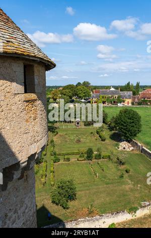 Château de Sarzay dans la région Centre de la France Banque D'Images