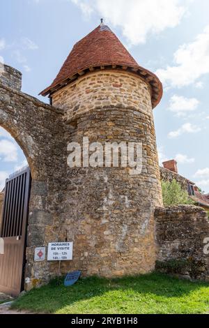 Château de Sarzay dans la région Centre de la France Banque D'Images