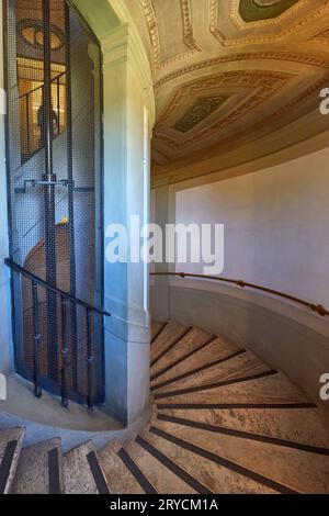 Exposition absolument époustouflante et intérieur de Villa Borghese, Rome, Italie Banque D'Images