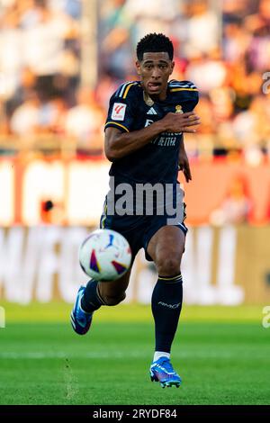 Girona, Espagne. 30 septembre 2023. Bellingham (Real Madrid CF) en action lors du match de Liga entre Girona FC et Real Madrid CF, au stade Montilivi le 30 septembre 2023 à Gérone, Espagne. Foto : SIU Wu. Crédit : dpa/Alamy Live News Banque D'Images