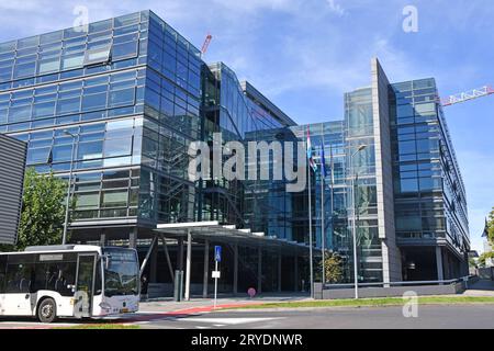 Die Stadt Luxemburg Luxembourg ist die Hauptstadt des Großherzogtums Luxemburg, hier fotografiert am Dienstag 26.09.2023. Im Bild : Centre du Commerce auf dem plateau Kirchberg *** la ville de Luxembourg Luxembourg est la capitale du Grand-Duché de Luxembourg, ici photographiée mardi 26 09 2023 dans l'image Centre du Commerce sur le plateau Kirchberg bub crédit : Imago/Alamy Live News Banque D'Images