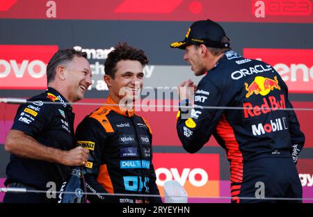 podium, présentation, parc ferme Banque D'Images