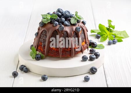 Gâteau en marbre. Banque D'Images