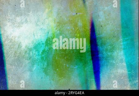 Fond de mur peint turquoise ou texture .Vieux arrière-plans de textures grunge. Fond parfait avec space.OLD FOND DE JOURNAL, LÉGER GRUNGE PA Banque D'Images