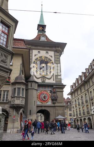 Zytglogge (Tour de l'horloge), Berne, Suisse. Banque D'Images