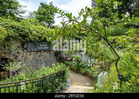 Galerie d'épices de fort Canning Park Banque D'Images