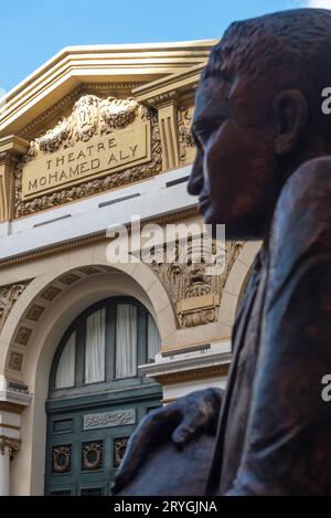 Alexandrie, Égypte. 4 décembre 2022. L'Opéra d'Alexandrie ou Théâtre Sayed Darwish a été construit en 1918 et ouvert en 1921 dans la ville d'Alexandrie, en Égypte, quand il a ouvert, il a été nommé Teatro Mohamed Ali. (Image de crédit : © John Wreford/SOPA Images via ZUMA Press Wire) USAGE ÉDITORIAL SEULEMENT! Non destiné à UN USAGE commercial ! Banque D'Images