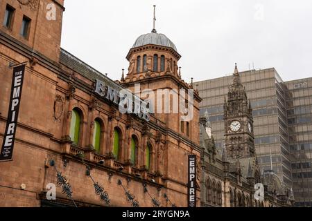 Empire Theatre, une salle de musique et discothèque, a ouvert en 1897 - un point de repère dans la ville de Middlesbrough, Royaume-Uni Banque D'Images