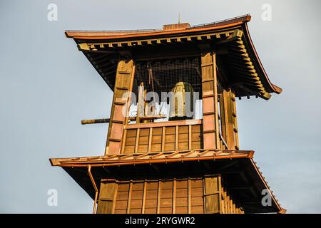 Bell au temps de Kawagoe et de petit Edo Banque D'Images