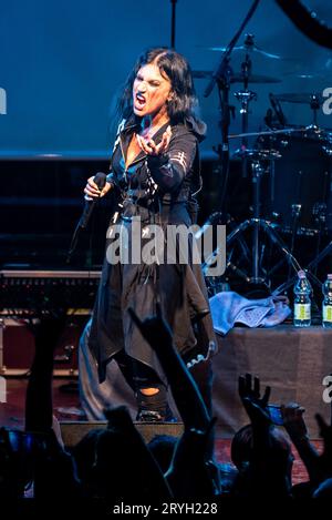 Cristina Scabbia (Lacuna Coil) crédit : Agence de photo indépendante Srl/Alamy Live News Banque D'Images