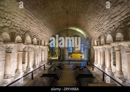 Tombes des rois de France dans la basilique Saint-Denis Banque D'Images