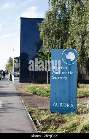 Siège de British Antarctic Survey, bas, British Antarctic Survey, High Cross, Madingley Road, Cambridge, Cambridgeshire, Angleterre, Royaume-Uni Banque D'Images