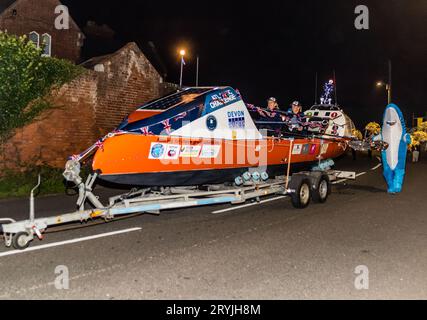 Le carnaval 2023 à Budleigh Salterton. Banque D'Images