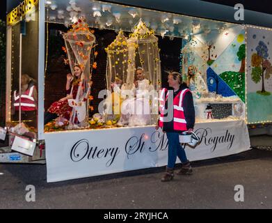 Le carnaval 2023 à Budleigh Salterton. Banque D'Images