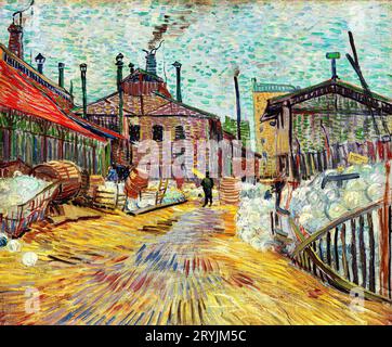 L'usine Vincent Van Gogh. Banque D'Images