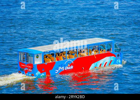 Autobus amphibie (Sky Duck) Banque D'Images