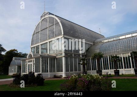 Maison de palmiers dans la Société des jardins de Gothenburg - Trädgårdsföreningen - Parc et jardin à Gothenburg, Suède Banque D'Images