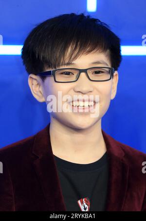 Philip Zhao assiste à la première européenne de Ready Player One au vue West End à Londres, en Angleterre. Banque D'Images