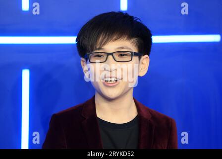 Londres, Royaume-Uni. 19 mars 2018. Philip Zhao assiste à la première européenne de Ready Player One au vue West End à Londres, en Angleterre. (Photo Fred Duval/SOPA Images/Sipa USA) crédit : SIPA USA/Alamy Live News Banque D'Images