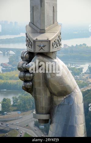 Rodina Mat - Monument de la mère ukrainienne à Kiev - Ukraine Banque D'Images