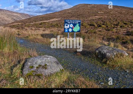 Drumnalifferny Mountain, Co Donegal, Irlande Banque D'Images