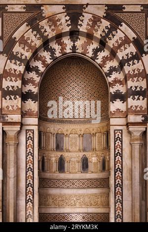 Madrasa d'Al-Nasir Muhammad au Caire - Egypte Banque D'Images