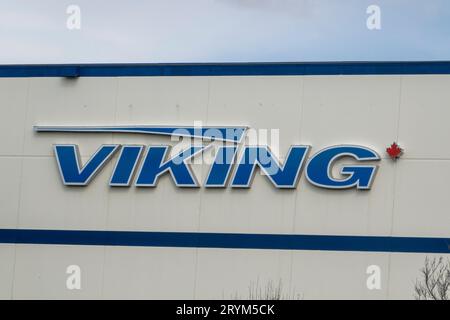 Calgary, Alberta, Canada. 7 mai 2023. Viking Air, un chef de file mondial des services d'avions utilitaires et de la fabrication d'avions. Banque D'Images