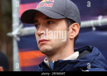 Los Angeles, Chili. 01 octobre 2023. LOUBET Pierre-Louis (FRA), FORD Puma Rally1 Hybrid, portrait lors du Rallye du Chili 2023, 11e manche du Championnat du monde des voitures de rallye WRC 2023, du 28 septembre au 1 octobre 2023 à Los Angeles, Chili - photo Sophie Graillon/DPPI crédit : DPPI Media/Alamy Live News Banque D'Images