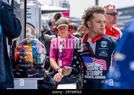 Série INDYCAR : mai 17 Indianapols 500 Santino Ferrucci Banque D'Images