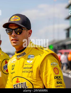 INDYCAR Series : 20 mai Indianapolis 500 Banque D'Images