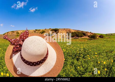 Chapeau de dame élégant Banque D'Images