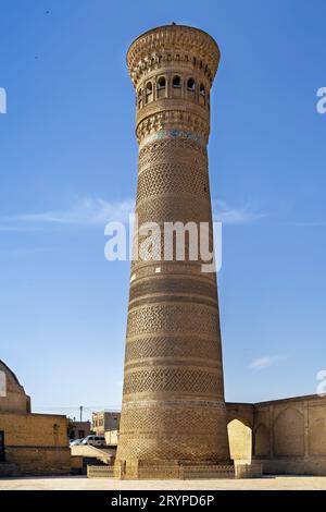 Minaret de Kalan, Boukhara, Ouzbékistan Banque D'Images