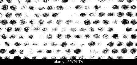 Motif d'emballage à bulles sans couture avec bulles d'air transparentes. la texture du film à bulles en plastique sur un fond blanc. Illustration vectorielle plate isolée Illustration de Vecteur