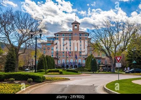Un espace de performance, de convention et d'exposition à Colorado Springs, Colorado Banque D'Images