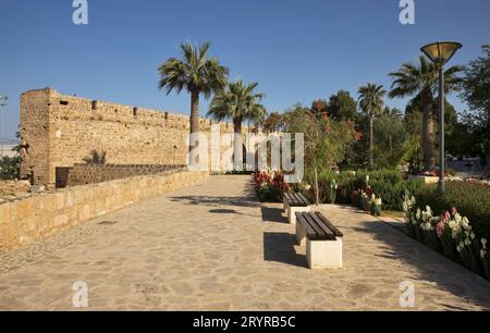 Le château d'Othello à Famagouste. Chypre Banque D'Images