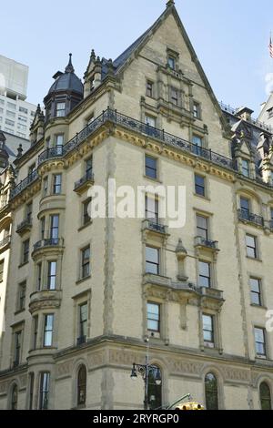 Le Dakota New York City immeuble résidentiel sur le Upper West Side de Manhattan USA Banque D'Images