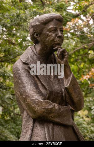 Eleanor Roosevelt Memorial à Riverside Park sur la partie supérieure ouest de Manhattan NYC Banque D'Images