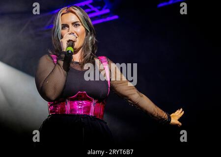 Italie 24 septembre 2023 Geena Fontanella - ouverture Lauren Spencer-Smith - Live at Gate Club Milan © Andrea Ripamonti / Alamy Banque D'Images