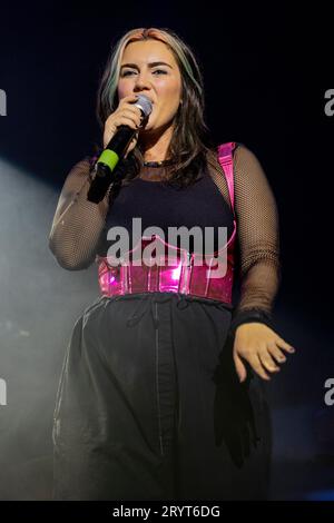 Italie 24 septembre 2023 Geena Fontanella - ouverture Lauren Spencer-Smith - Live at Gate Club Milan © Andrea Ripamonti / Alamy Banque D'Images